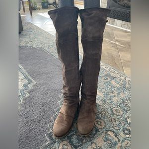 A.S. 98 Over-the-knee Suede Boots - size 42 (10 1/2 - 11)